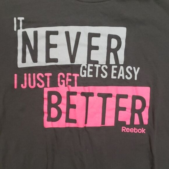 REEBOK WOMENS NEVER BETTER TEE SIZE L - Picture 2 of 4